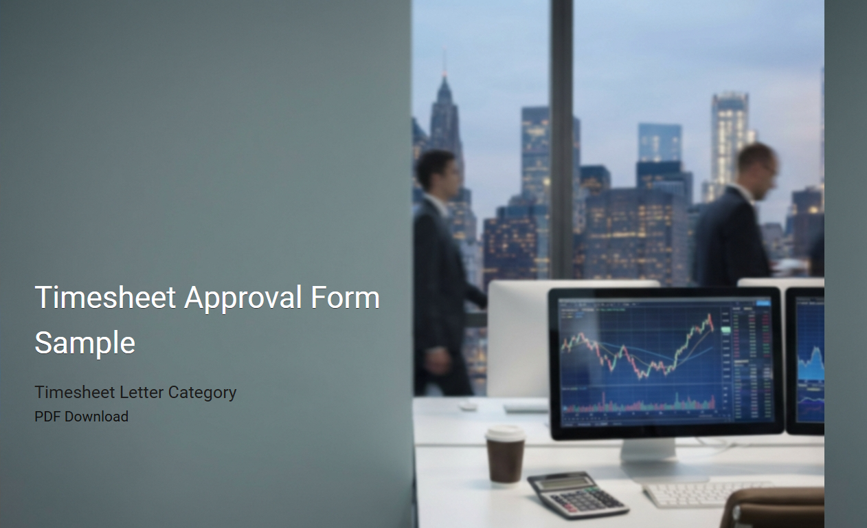 Professional Timesheet Approval Form Template for Efficient Workforce Management