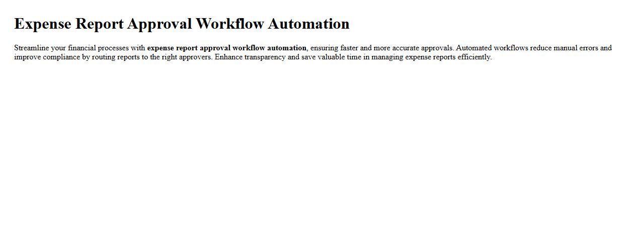 expense report approval workflow automation image preview