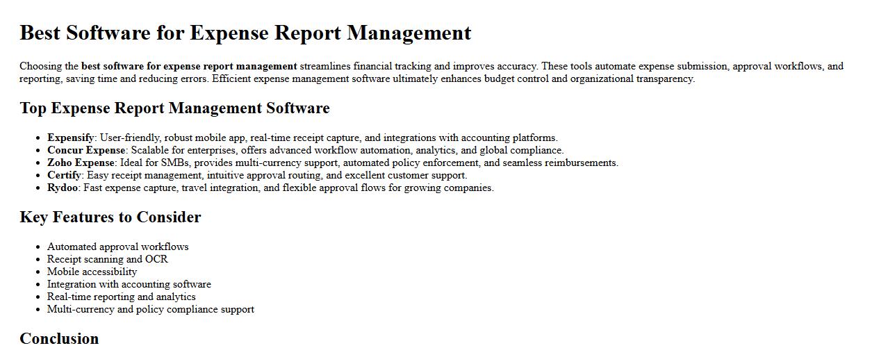 best software for expense report management image preview