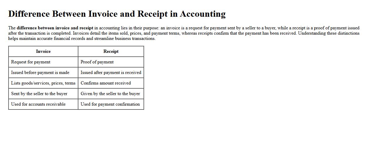 difference between invoice and receipt in accounting image preview