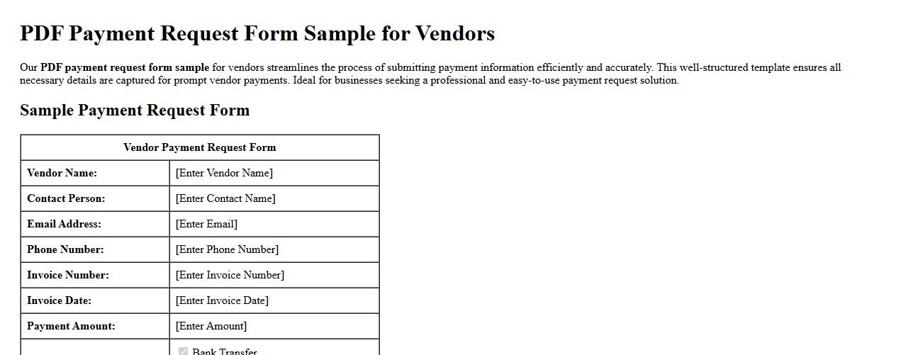 pdf payment request form sample for vendors image preview