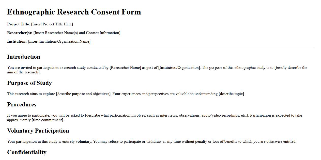 research consent form sample for ethnographic research image preview