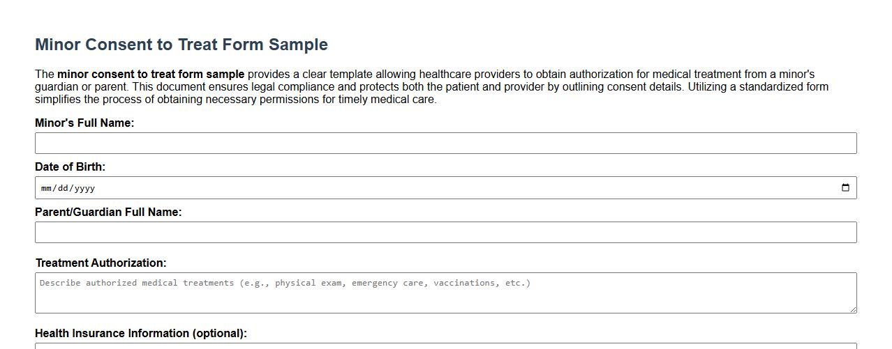 minor consent to treat form sample image preview